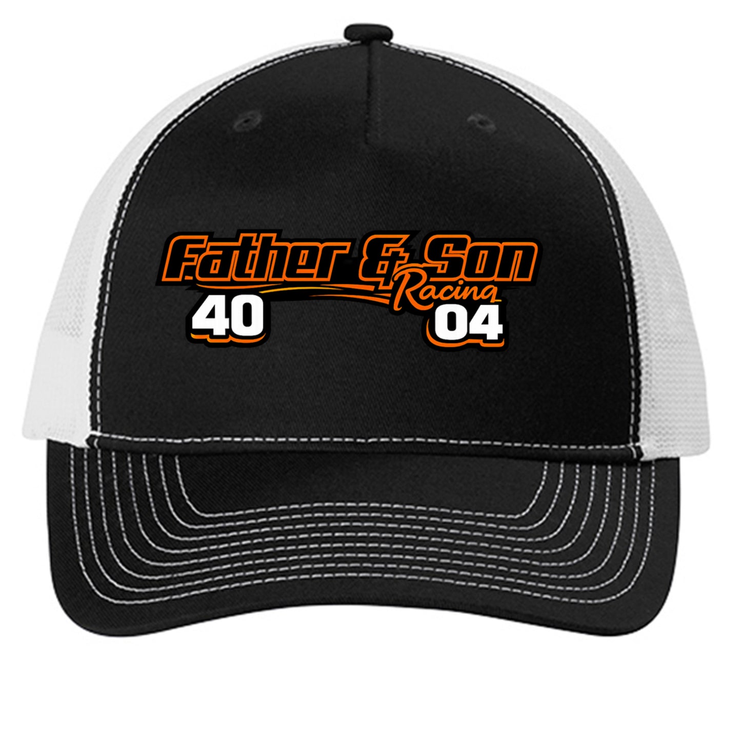 Black/ White - C405 - FRONT
