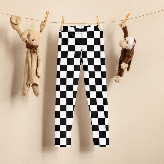 Checkered Kid's Leggings