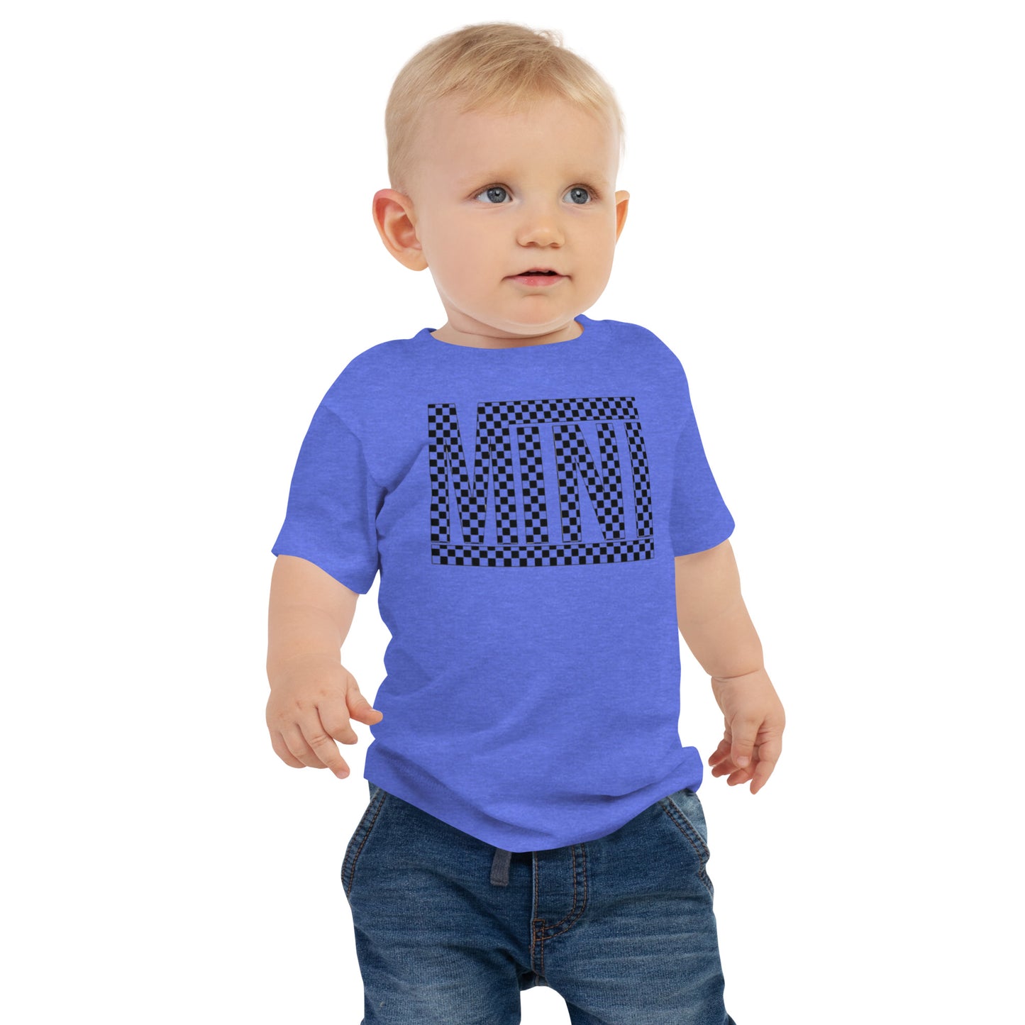 Baby checkered MINI Short Sleeve Tee