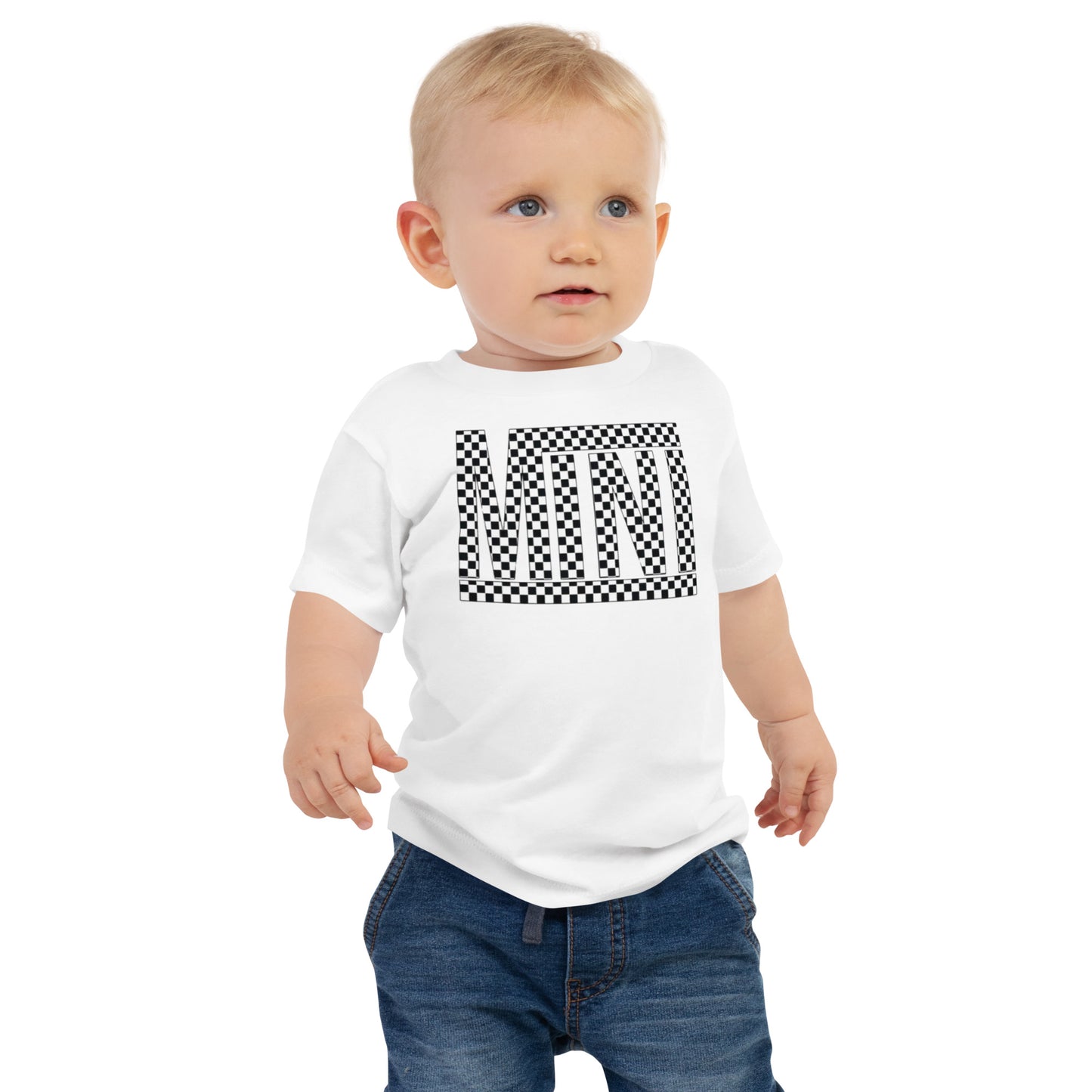 Baby checkered MINI Short Sleeve Tee