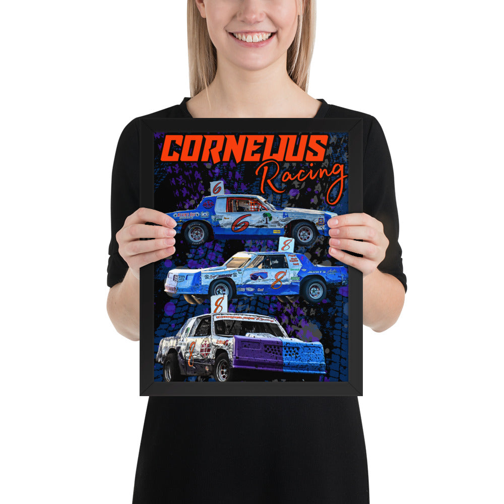 Cornelius Racing Framed poster