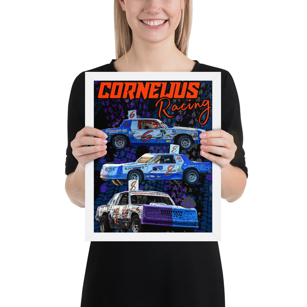 Cornelius Racing Framed poster