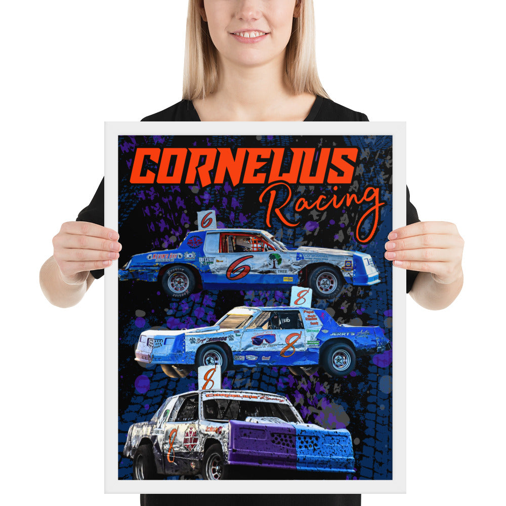 Cornelius Racing Framed poster