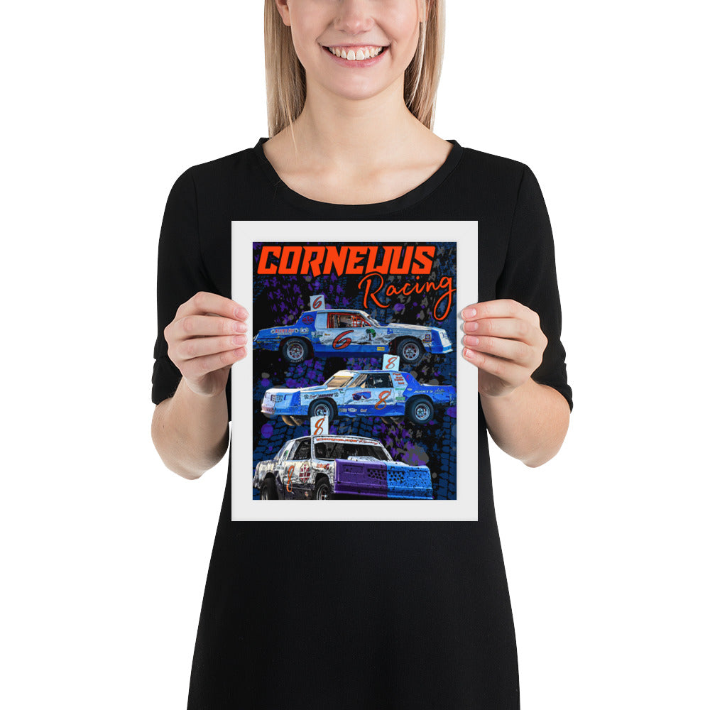 Cornelius Racing Framed poster