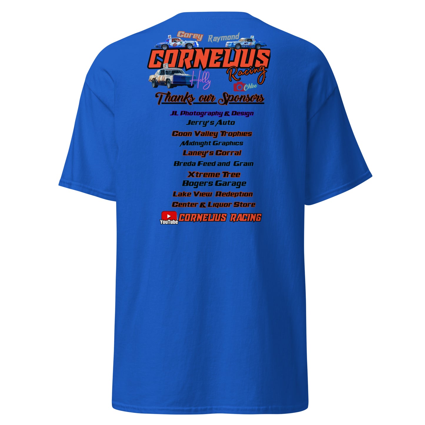 Cornelius Racing tee