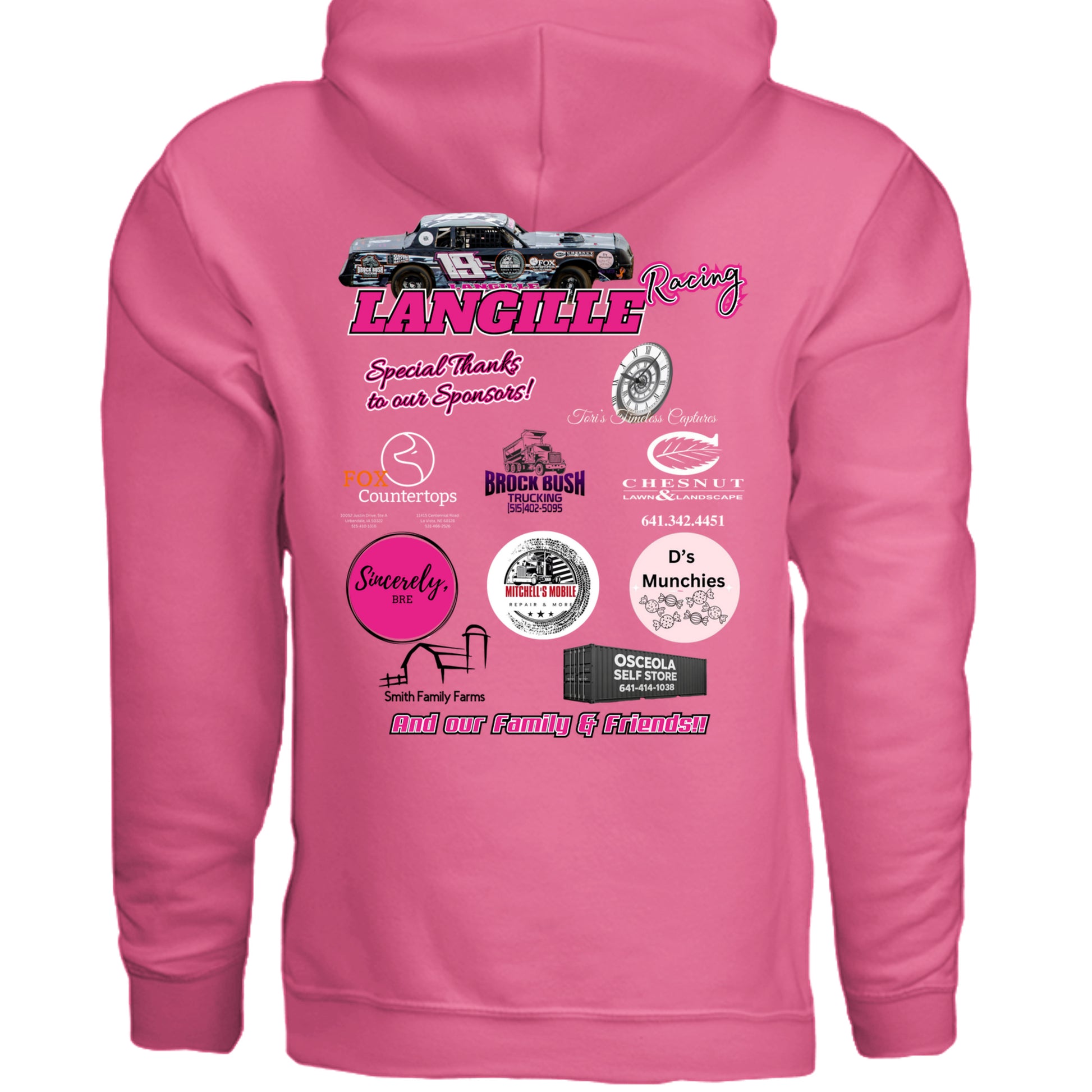 SAFETY PINK - G185 - BACK