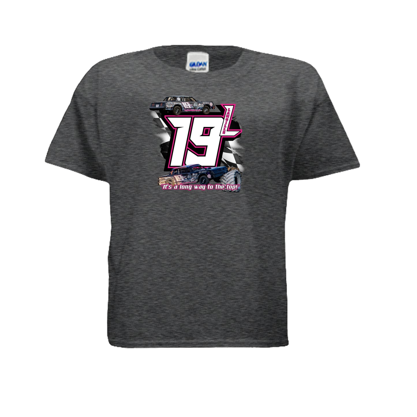DARK HEATHER - G800B - FRONT