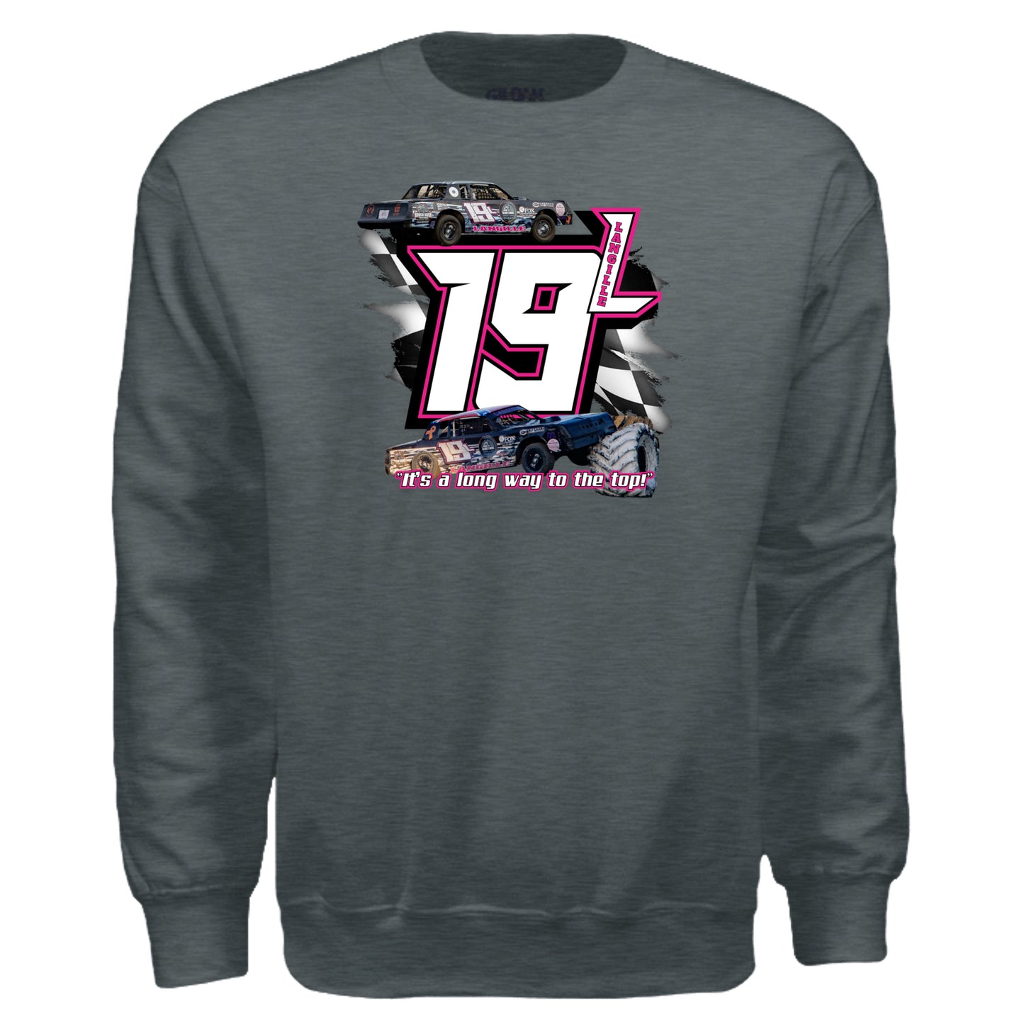 DARK HEATHER - SF000 - FRONT