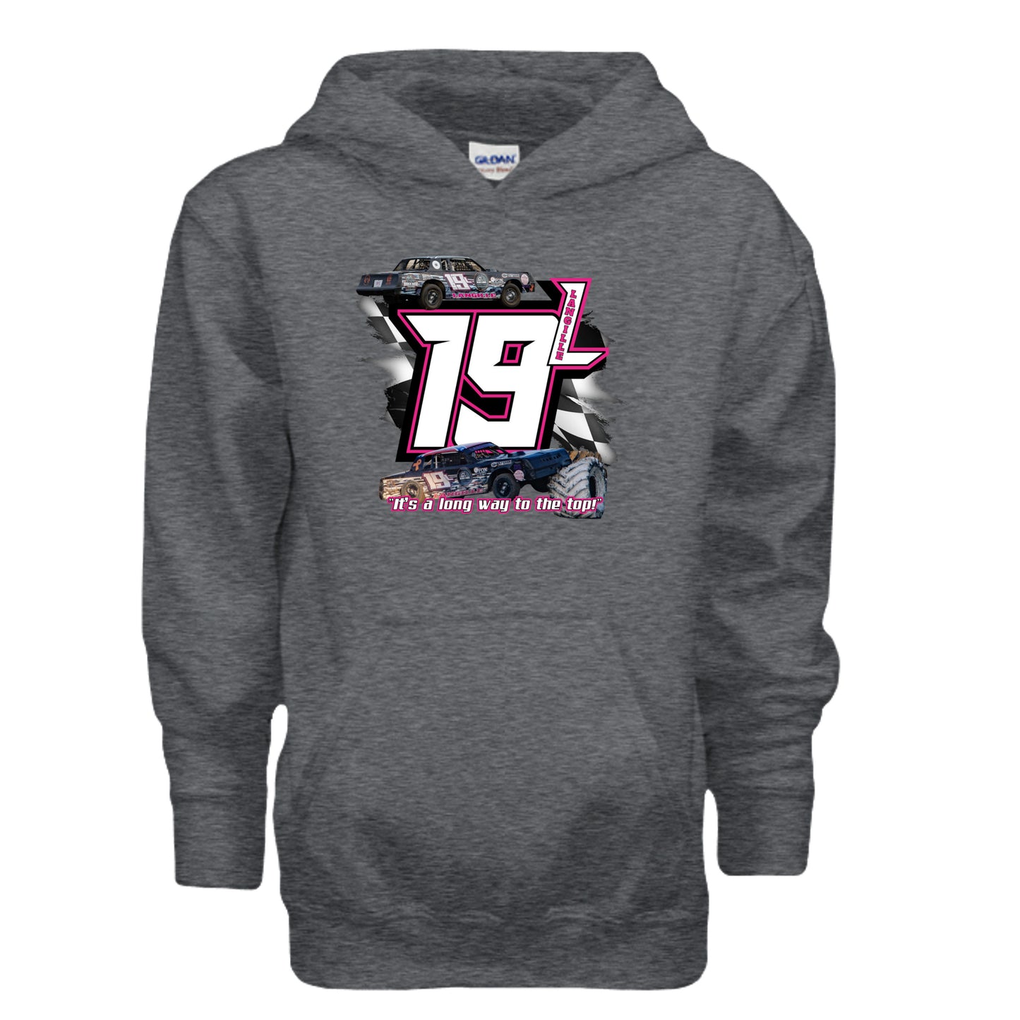 DARK HEATHER - G185B - FRONT