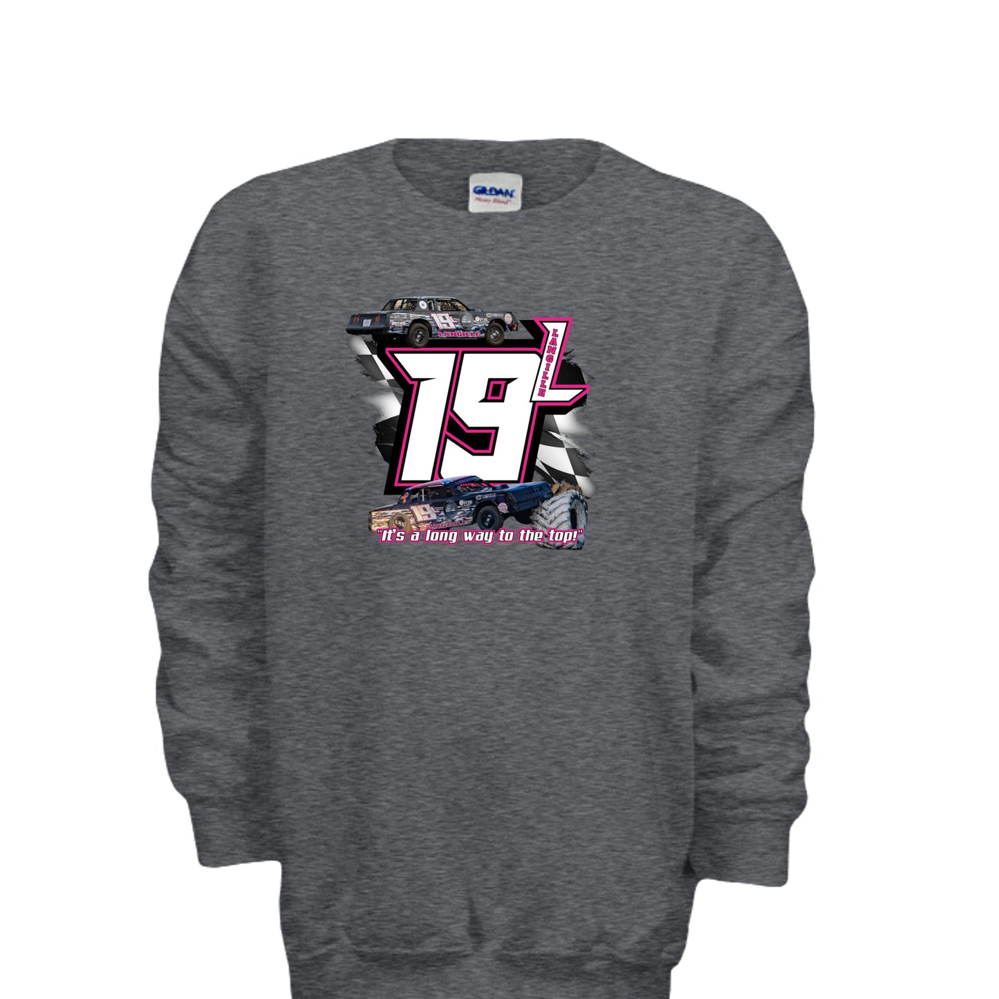 DARK HEATHER - G180B - FRONT