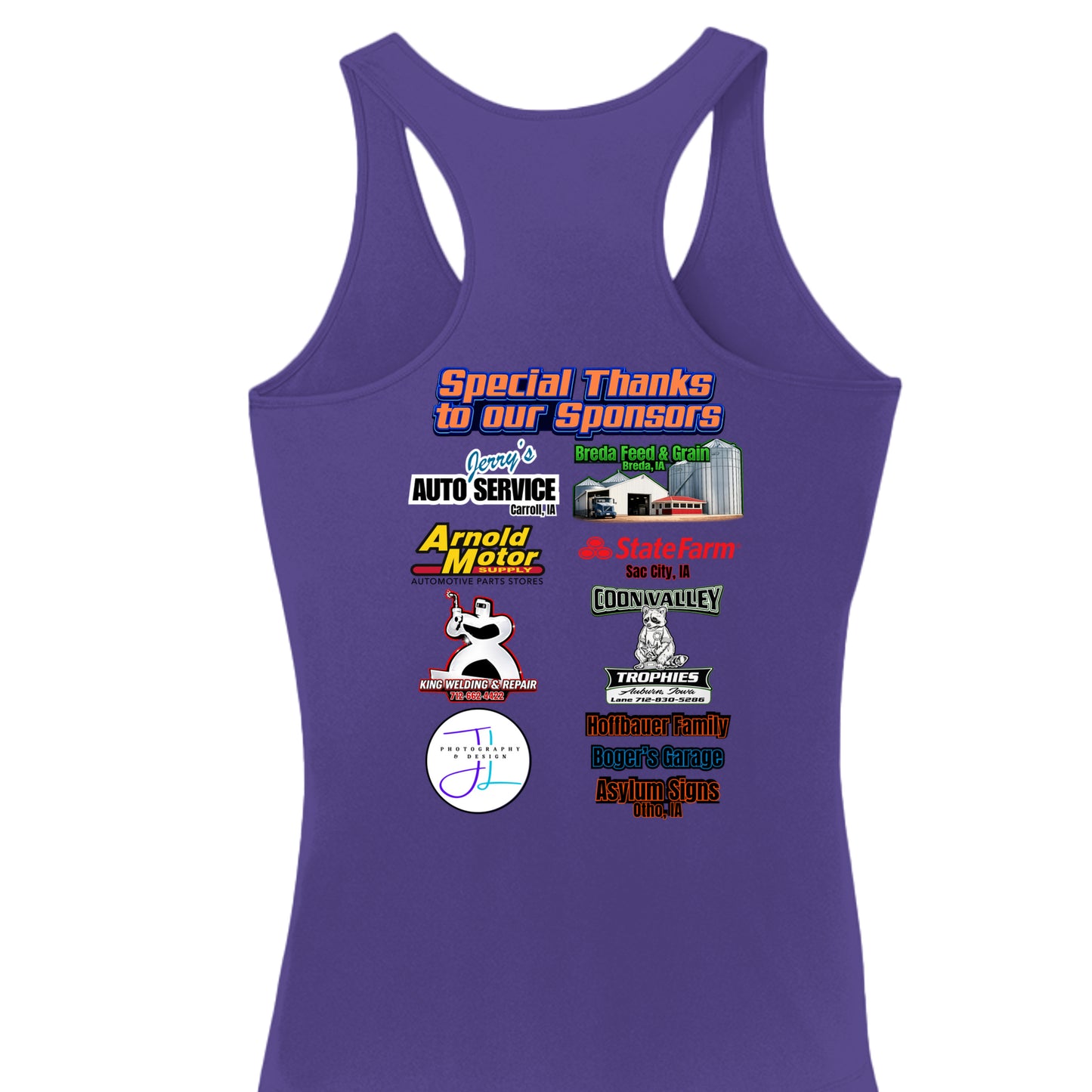 Purple - LST356 - BACK