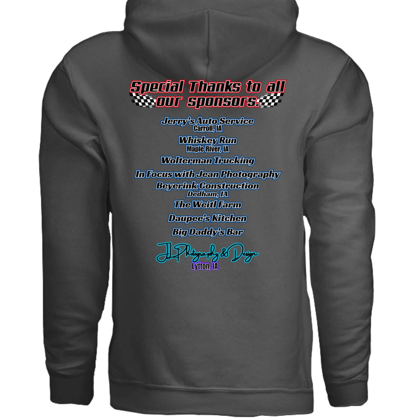 Neon Blue - G185 - BACK