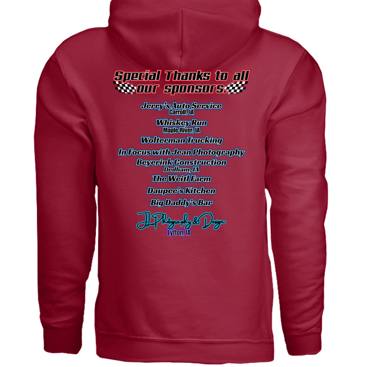 CARDINAL RED - G185 - BACK