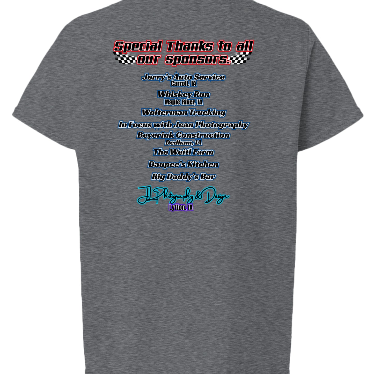 Dark Heather - G640B - BACK