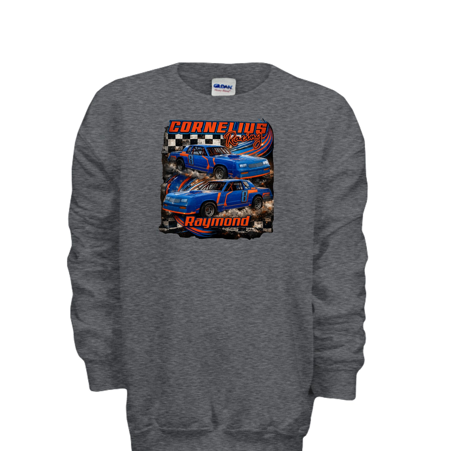 DARK HEATHER - G180B - FRONT