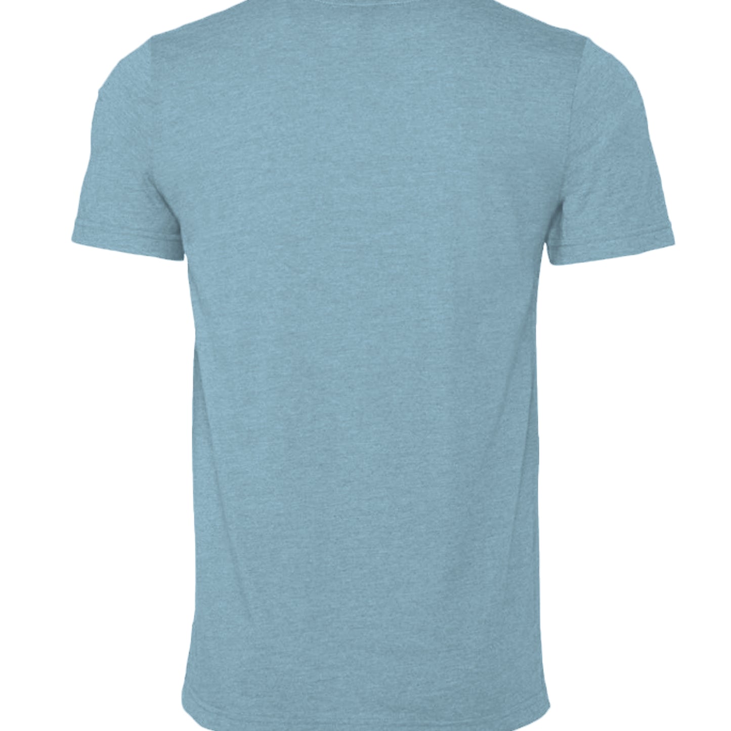 Heather Baby Blue - 3001CVC - BACK