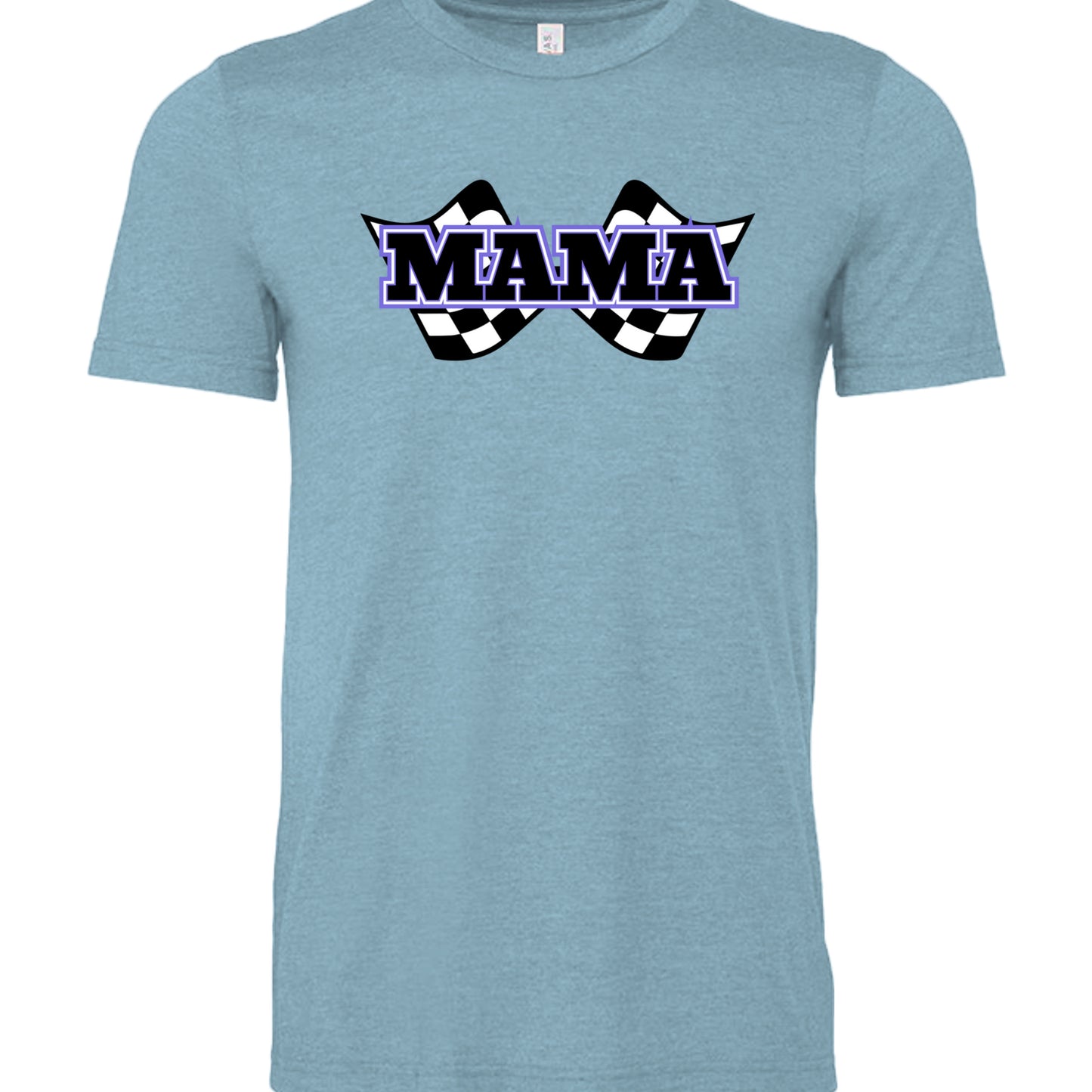 Heather Baby Blue - 3001CVC - FRONT