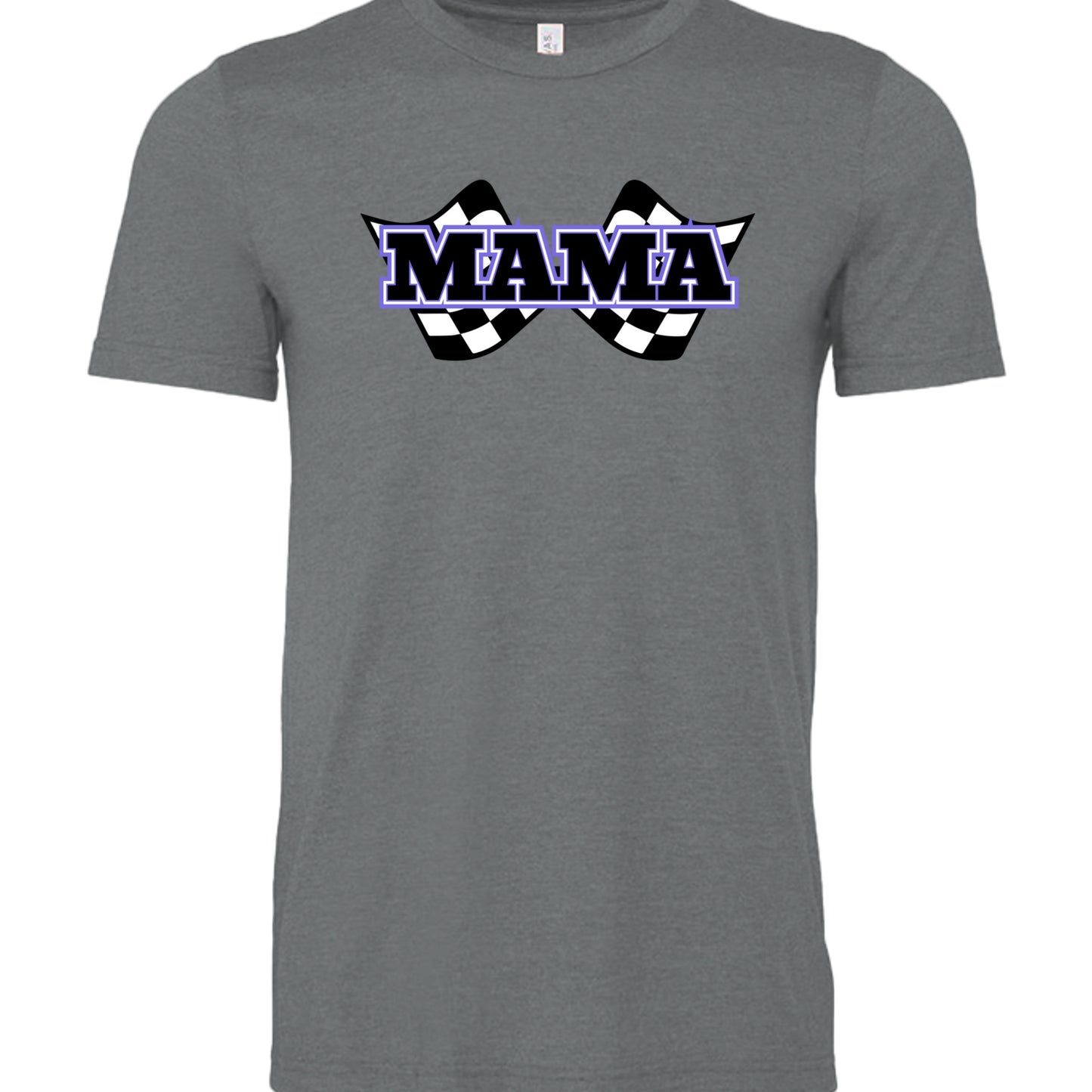 Dark Grey Heather - 3001CVC - FRONT