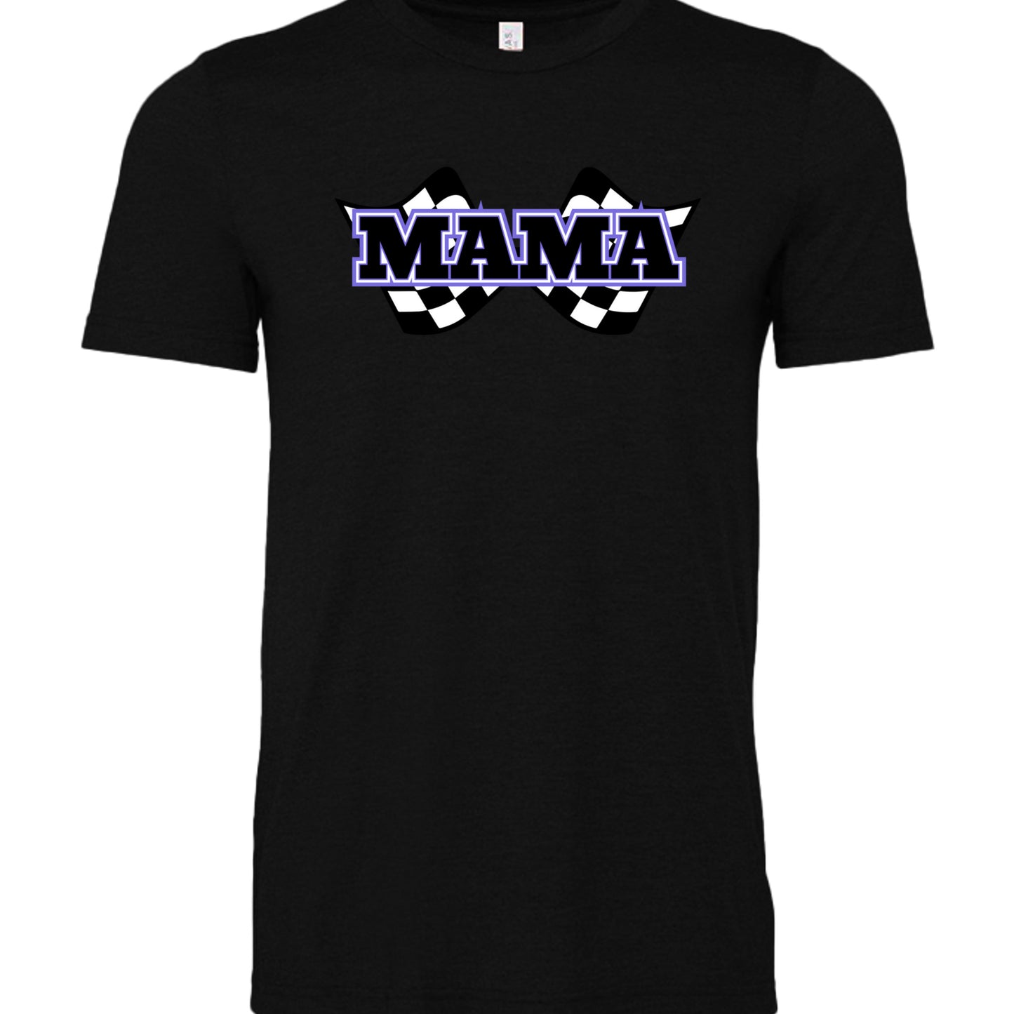 BLACK HEATHER - 3001CVC - FRONT