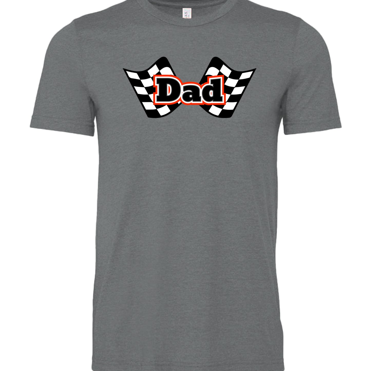 Dark Grey Heather - 3001CVC - FRONT