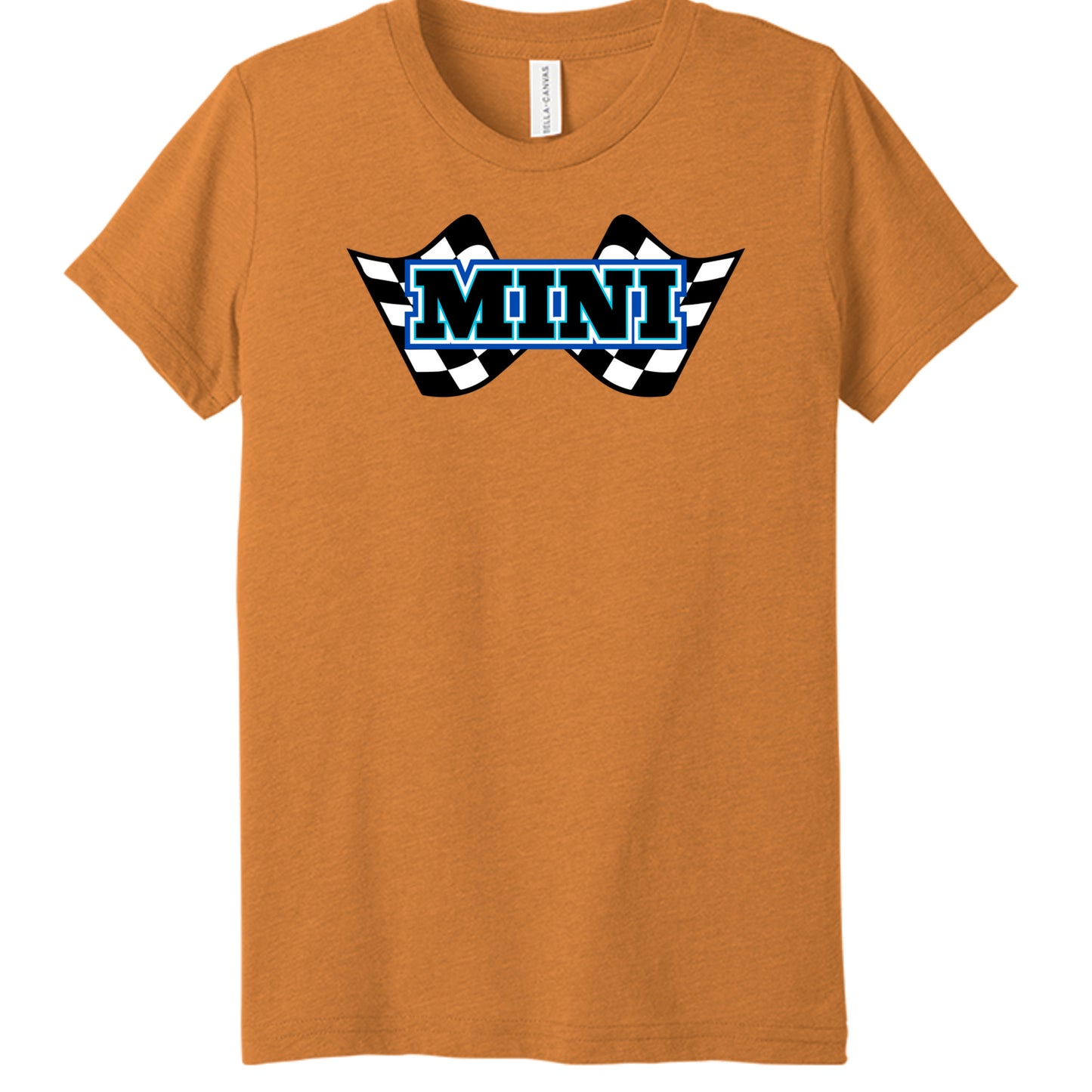 Orange Triblend - 3413Y - FRONT