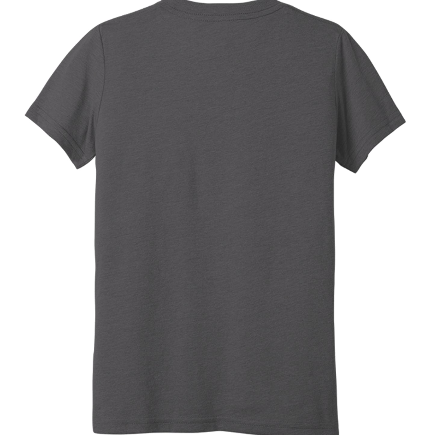 Solid Dark Grey Triblend - 3413Y - BACK