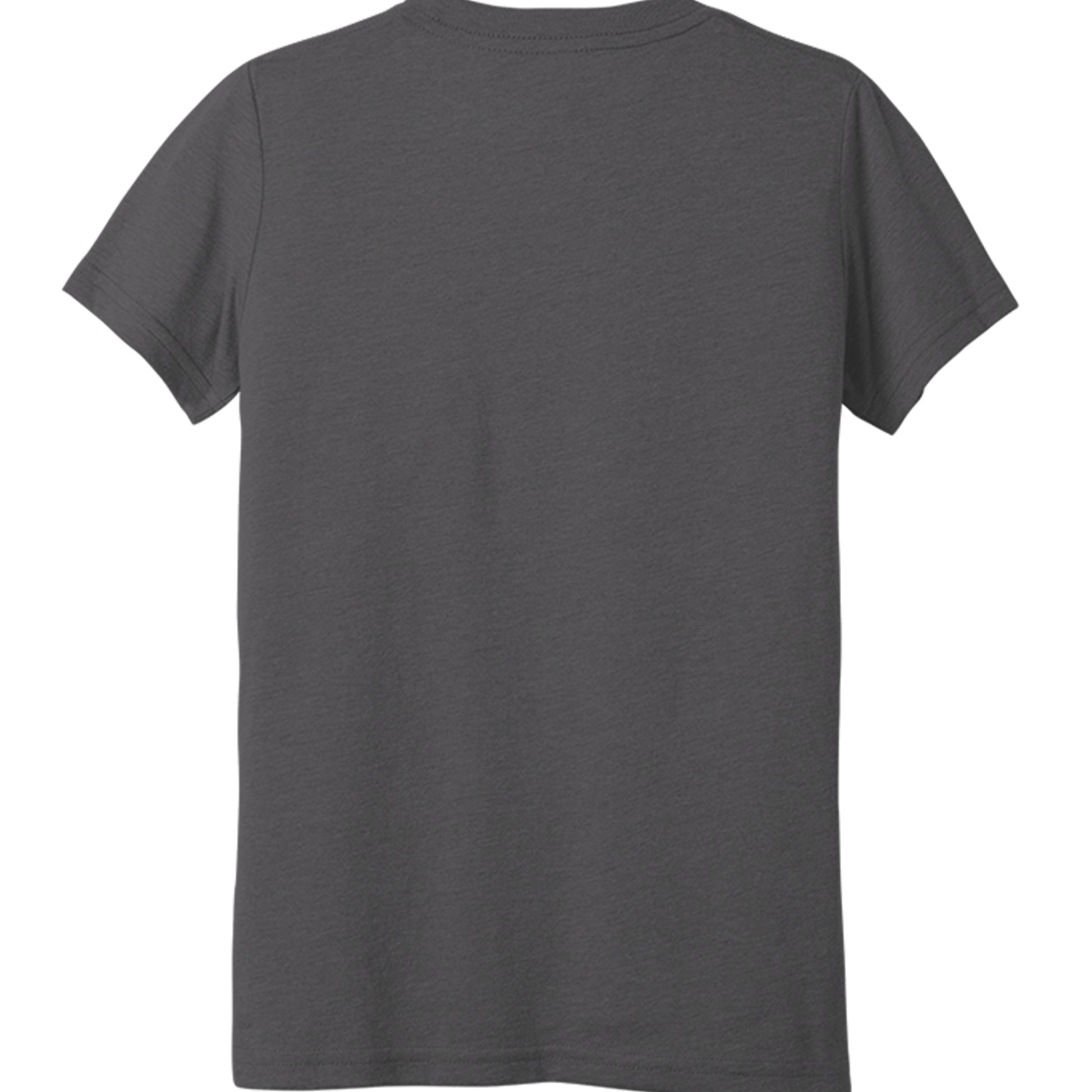 Solid Dark Grey Triblend - 3413Y - BACK