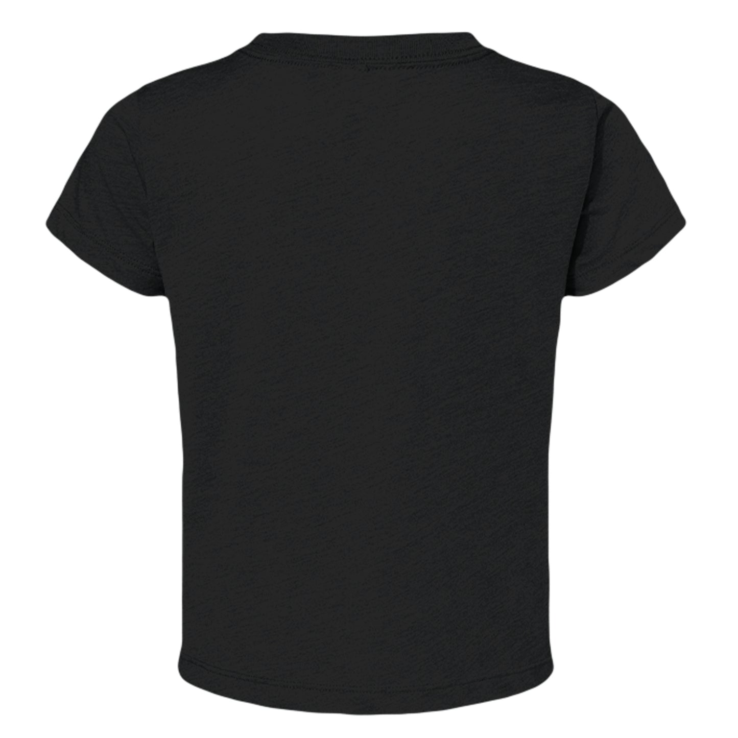 Solid Black Triblend - 3413T - BACK