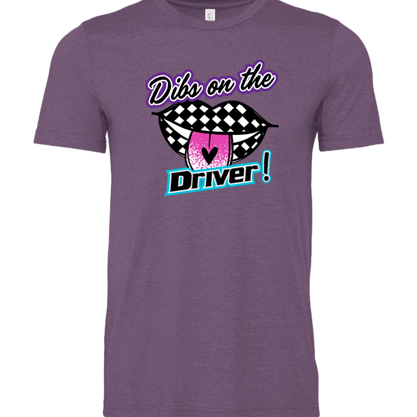 Heather Team Purple - 3001CVC - FRONT