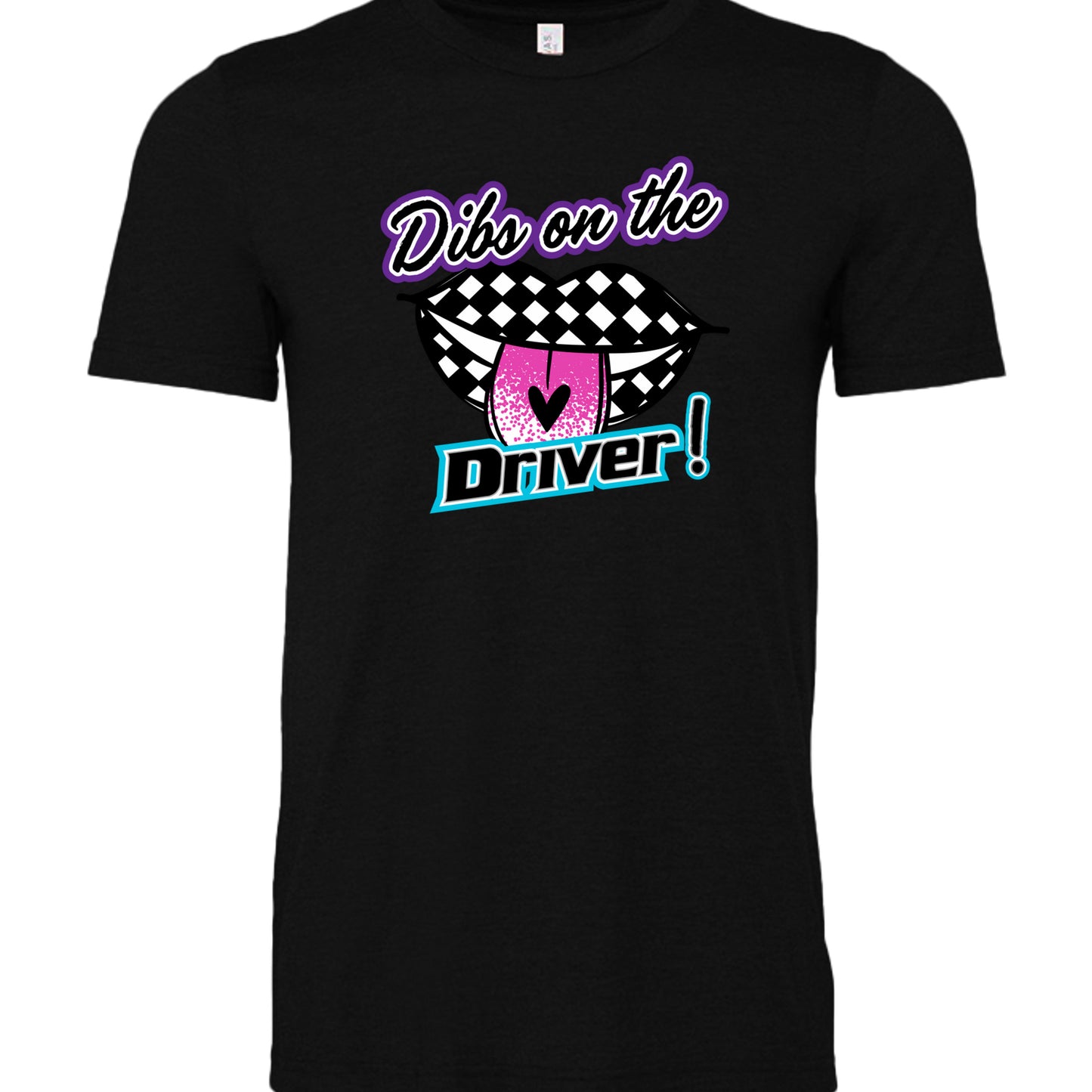 BLACK HEATHER - 3001CVC - FRONT