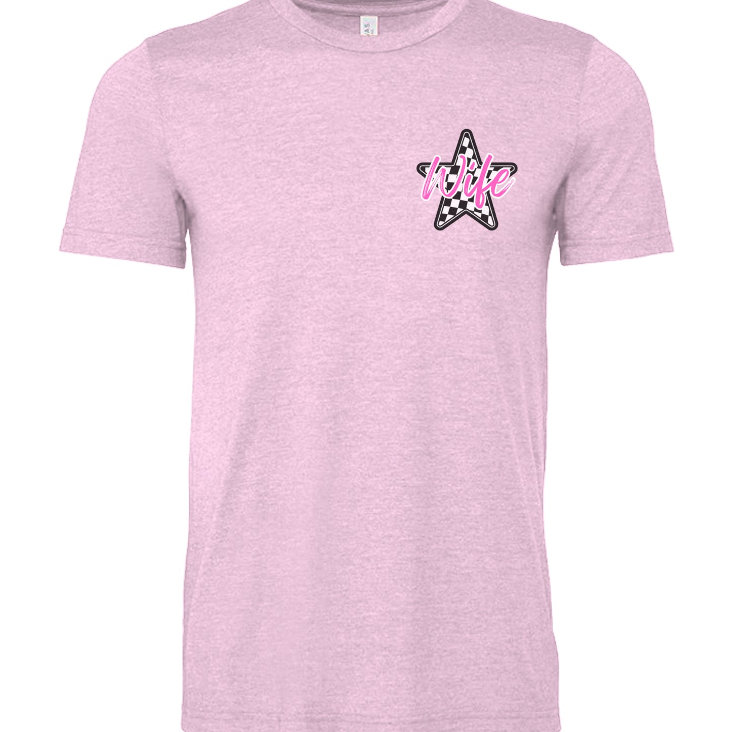 Heather Bubble Gum - 3001CVC - FRONT