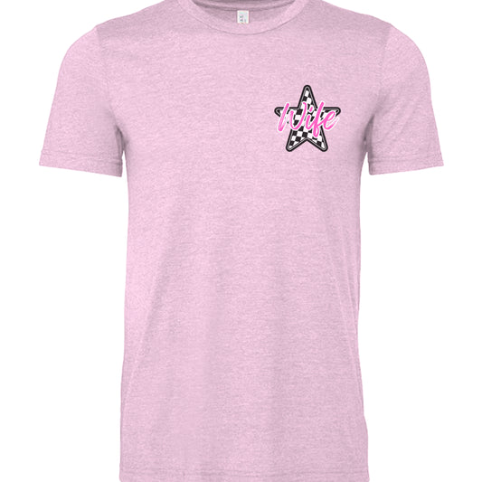 Heather Bubble Gum - 3001CVC - FRONT