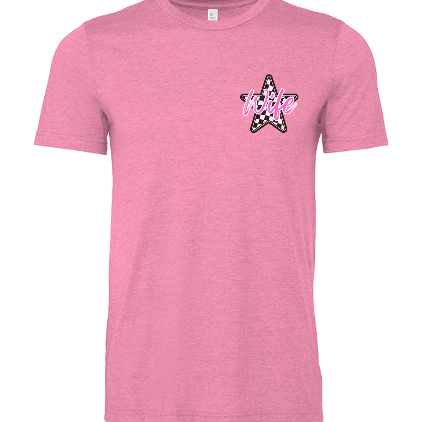 Heather Charity Pink - 3001CVC - FRONT