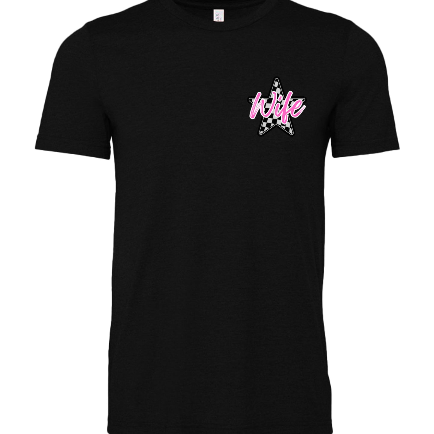 BLACK HEATHER - 3001CVC - FRONT