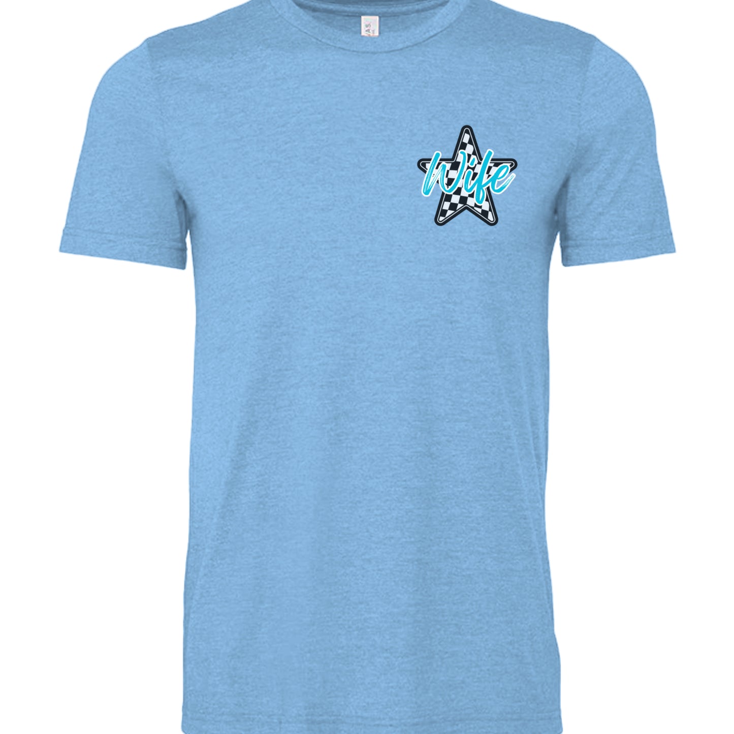 Heather Carolina Blue - 3001CVC - FRONT