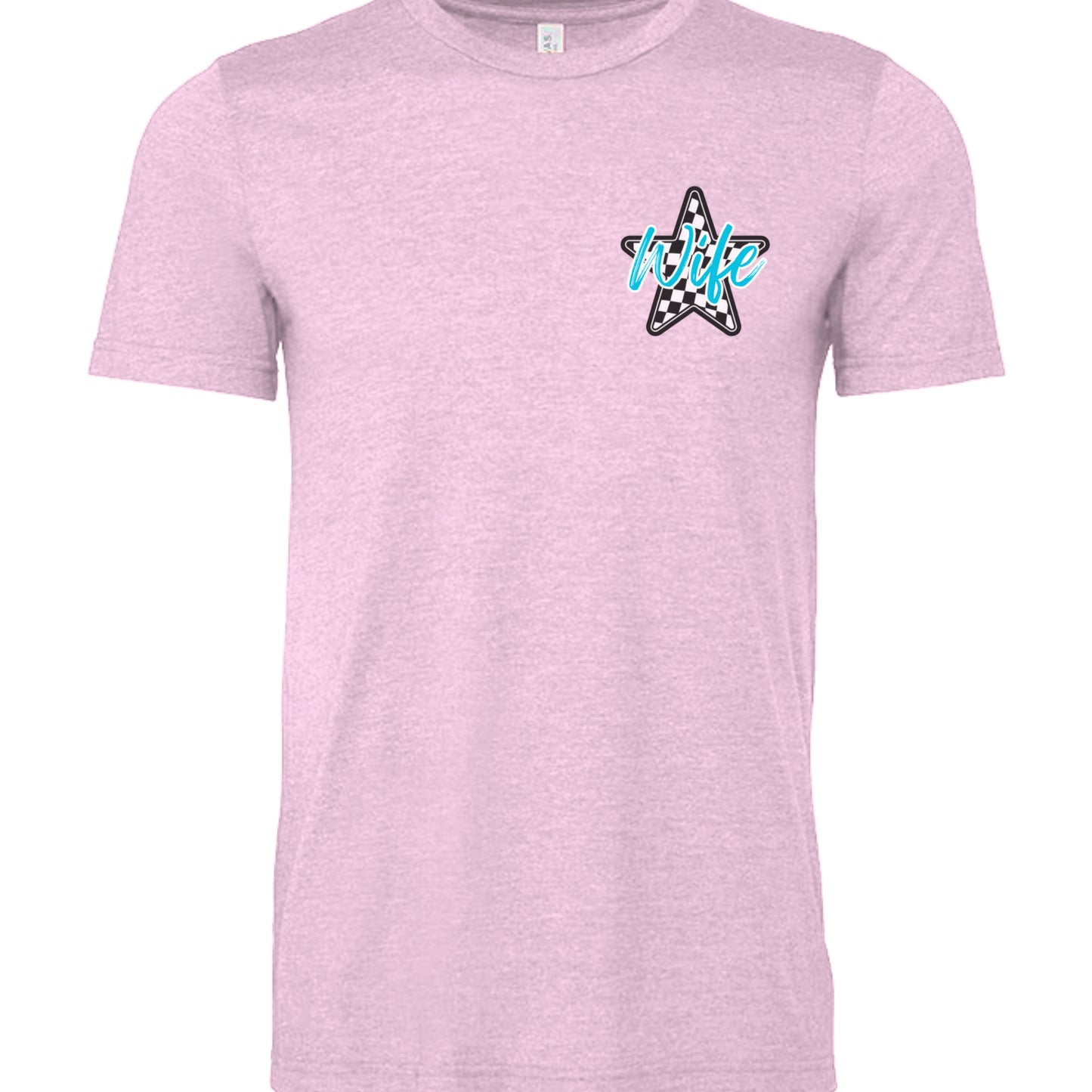 Heather Bubble Gum - 3001CVC - FRONT