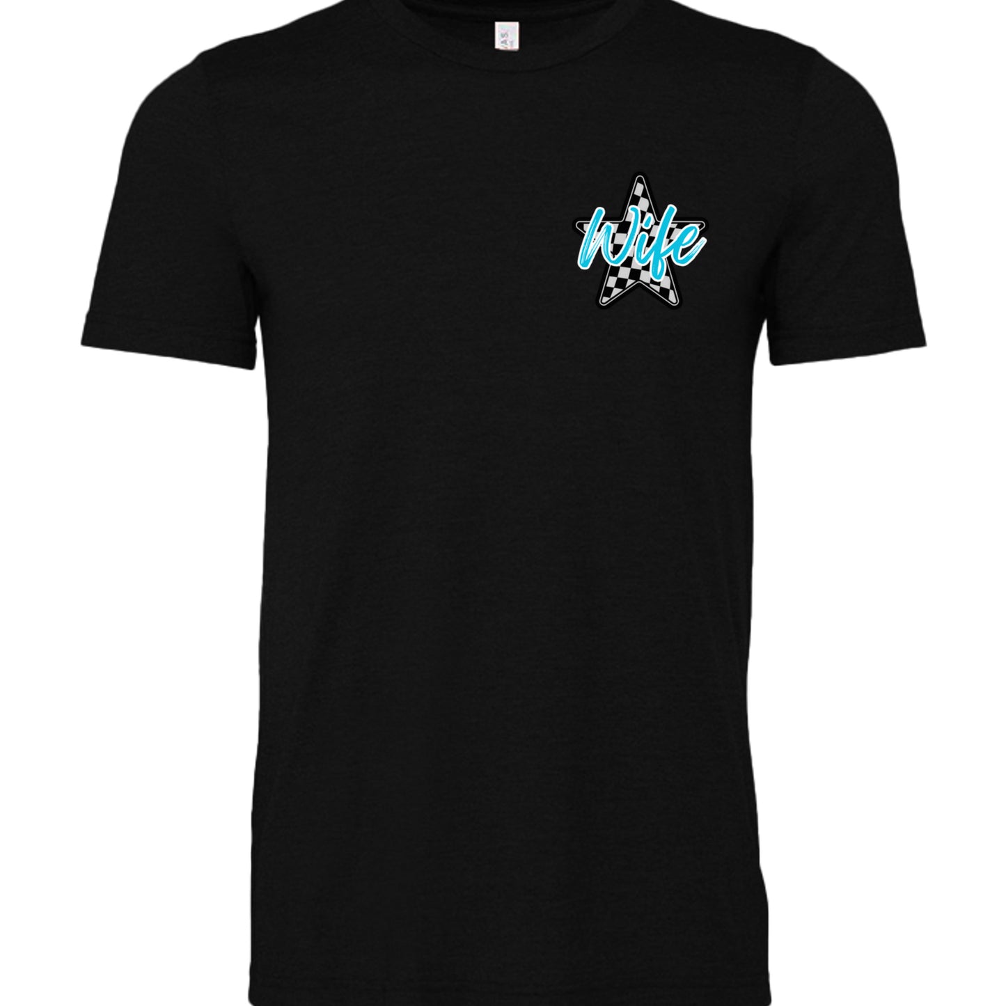 BLACK HEATHER - 3001CVC - FRONT