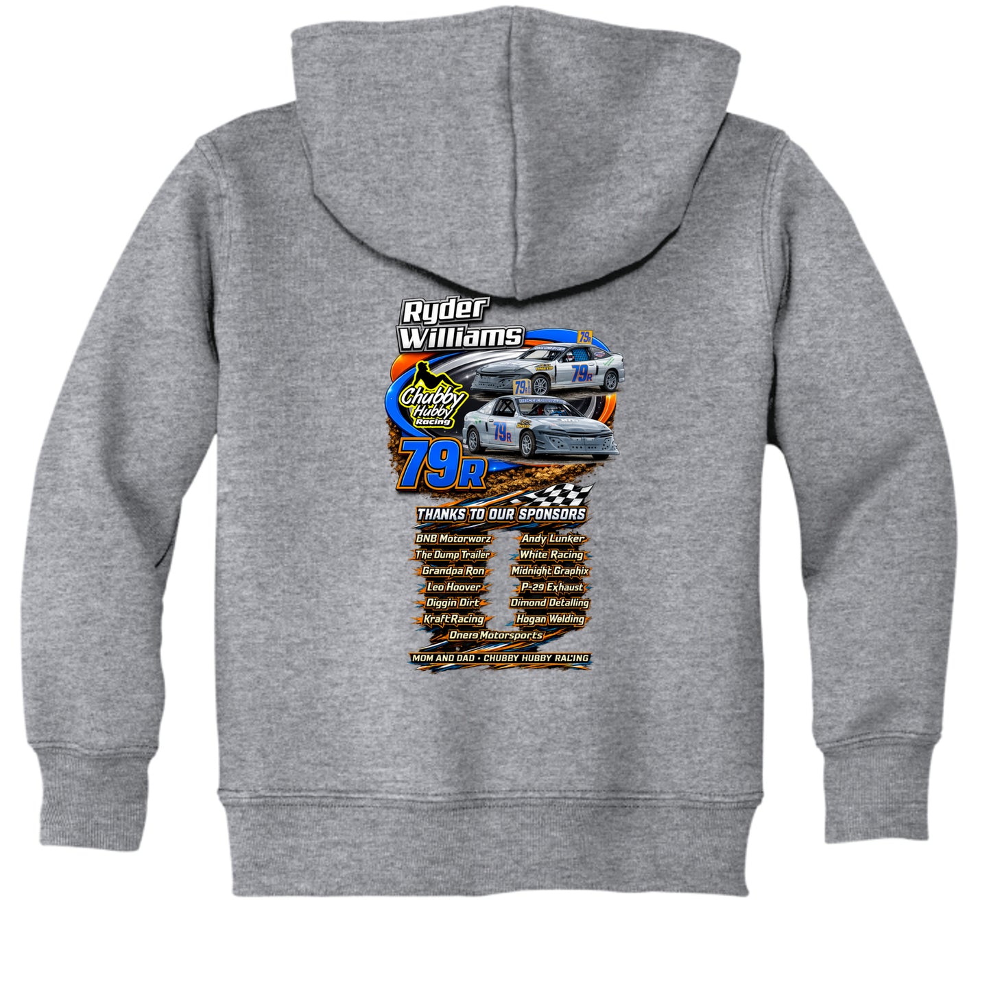 Athletic Heather - CAR78TH - BACK
