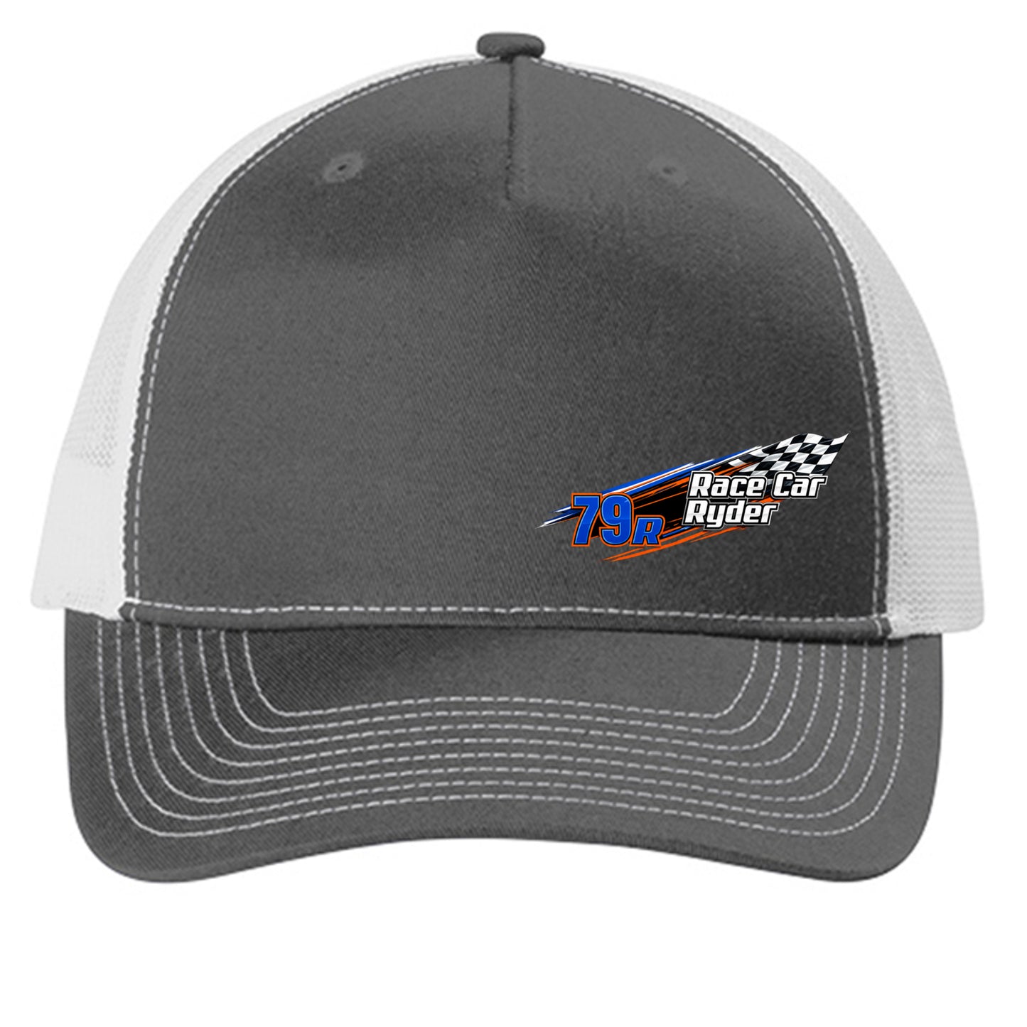 Grey Steel/ White - C405 - FRONT