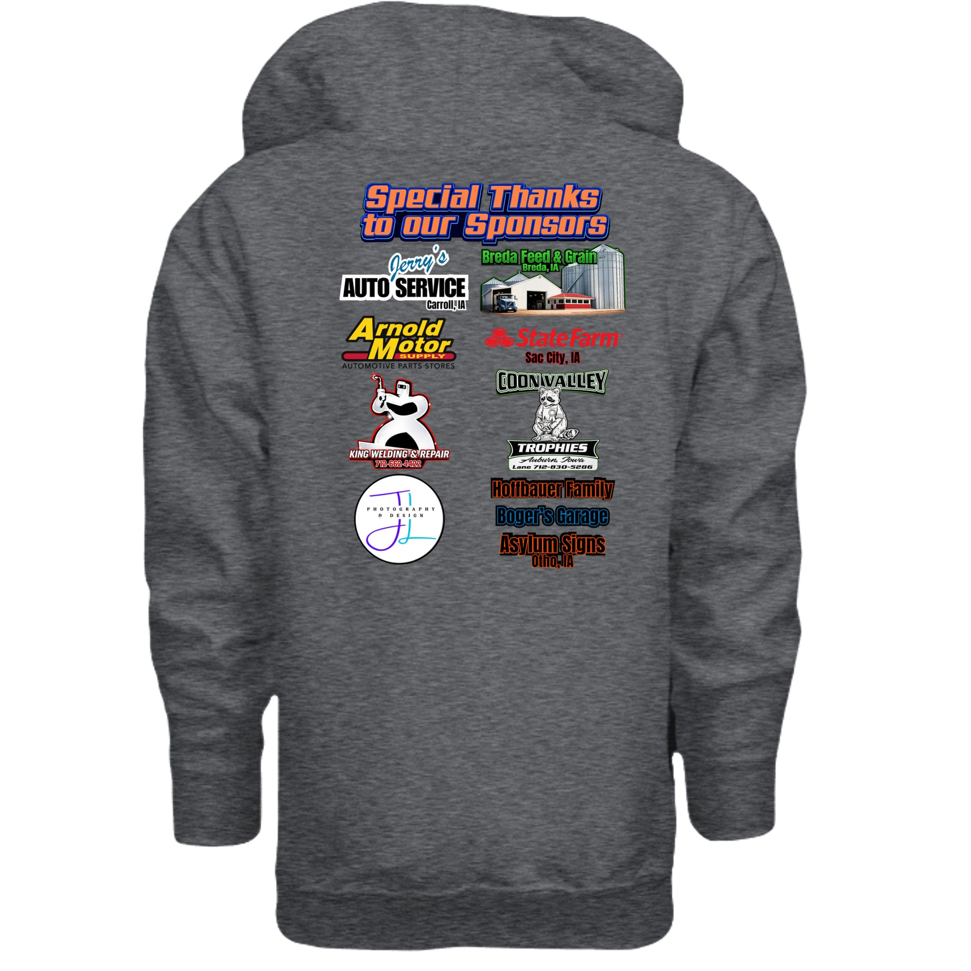 DARK HEATHER - G185B - BACK
