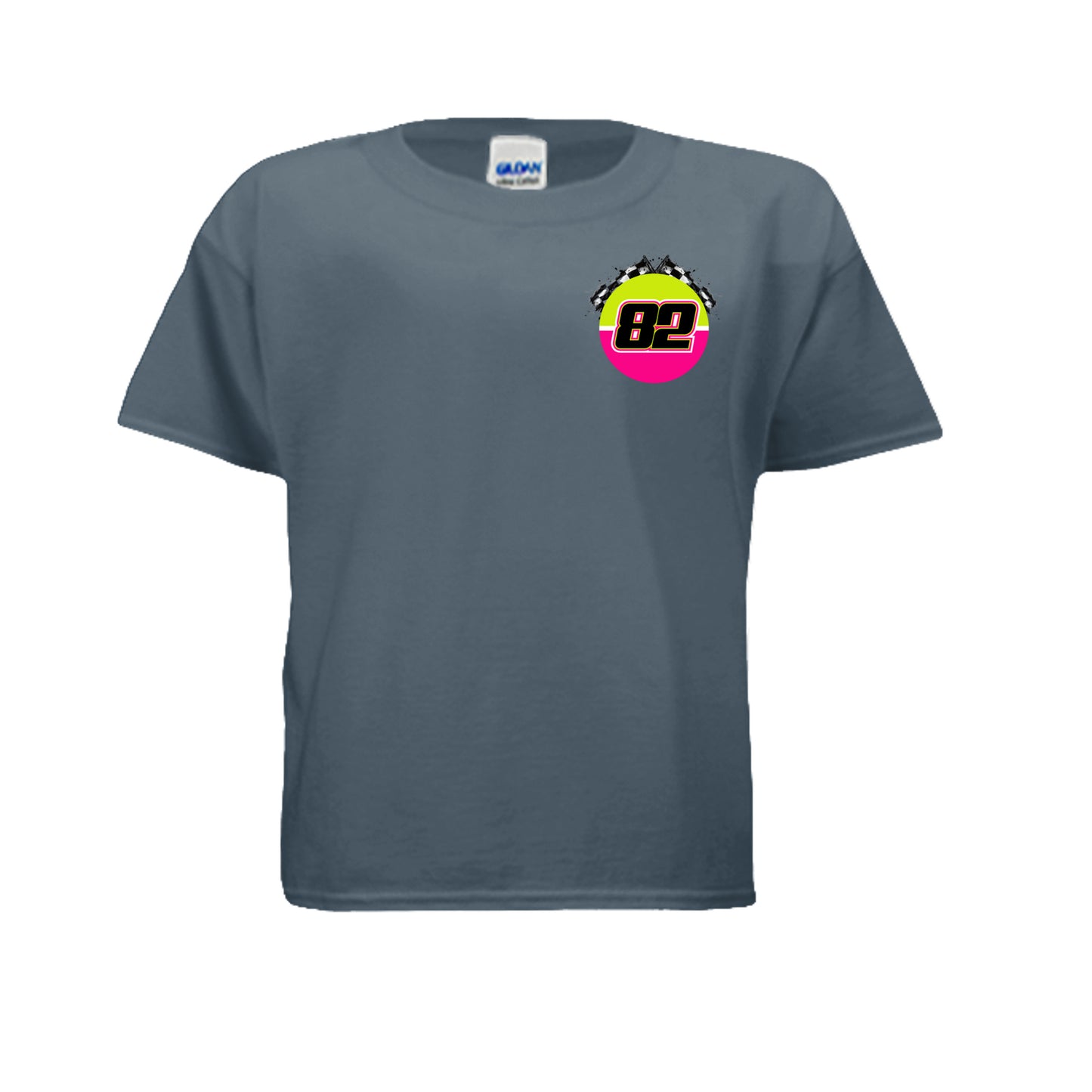Dark Heather - 3000B - FRONT