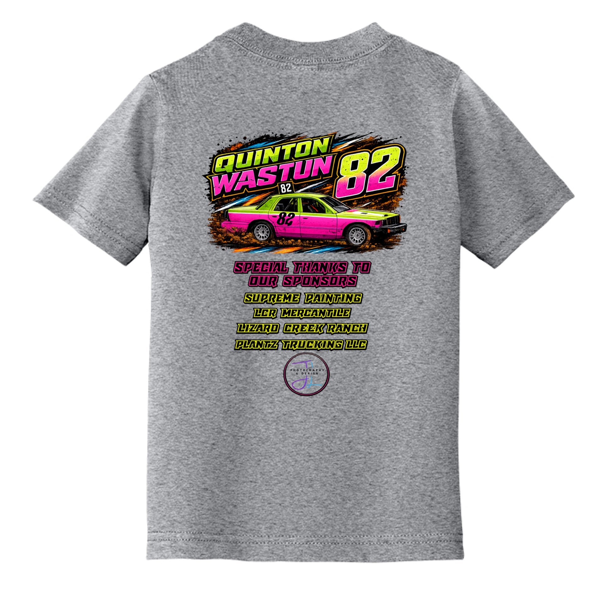 Athletic Heather - CAR54T - BACK