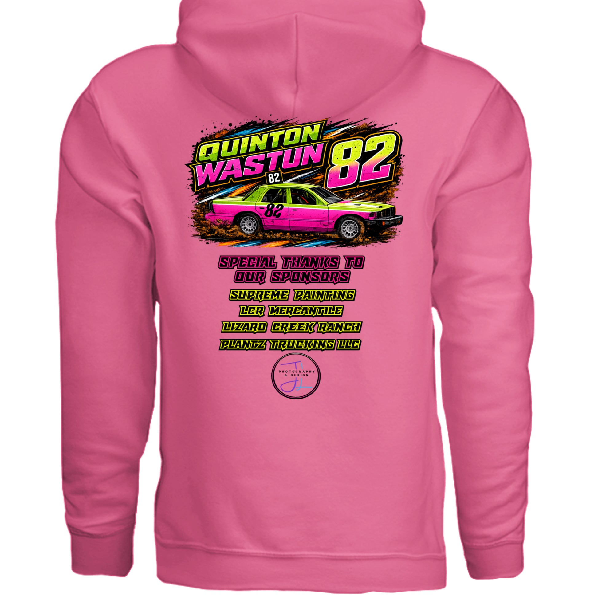 SAFETY PINK - G185 - BACK
