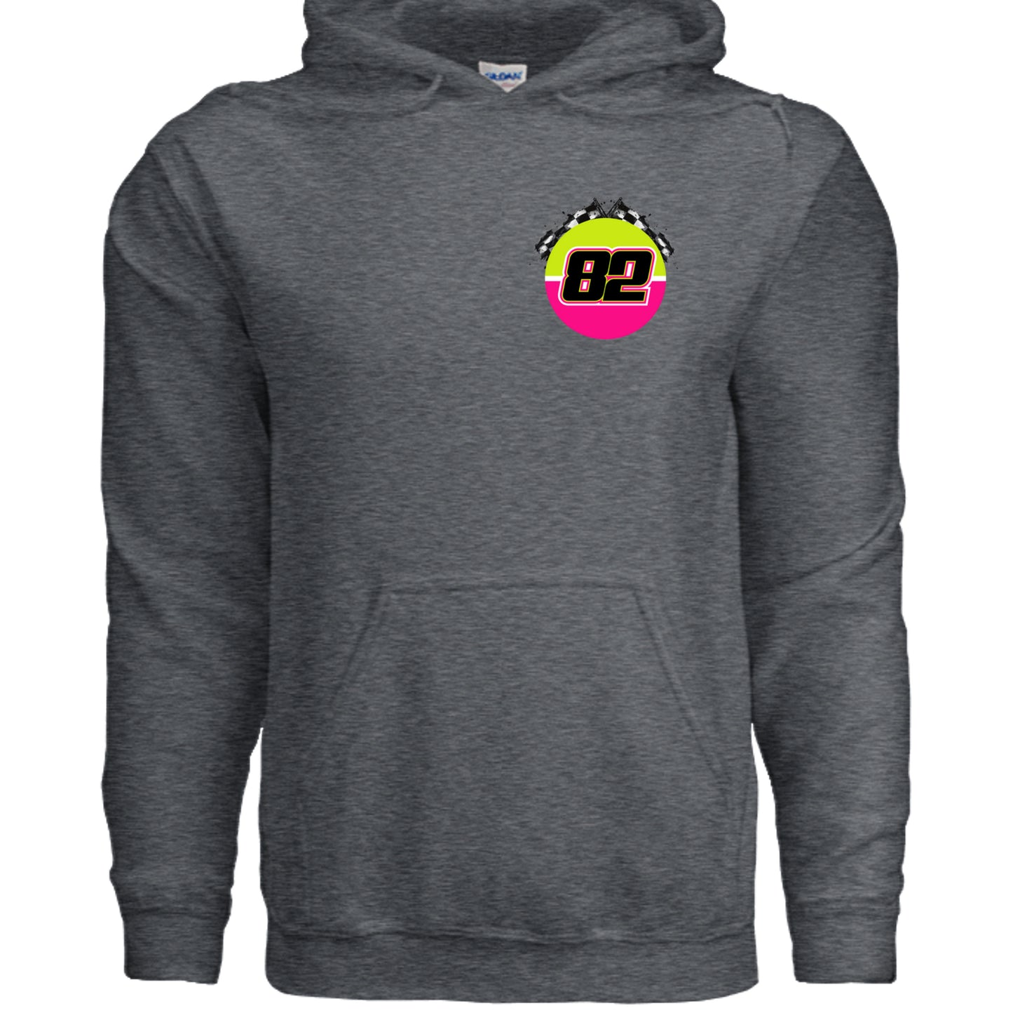 DARK HEATHER - G185 - FRONT