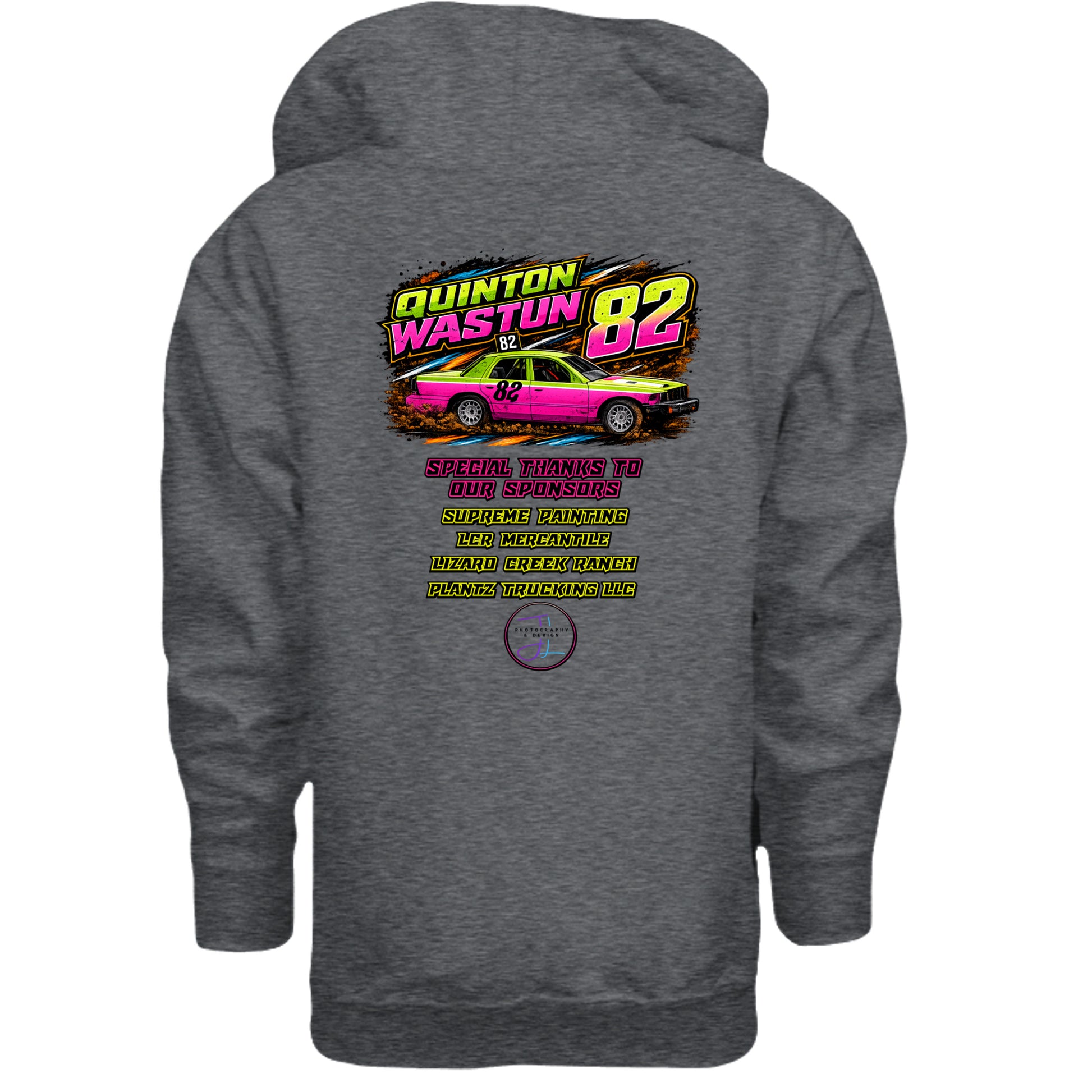 DARK HEATHER - G185B - BACK