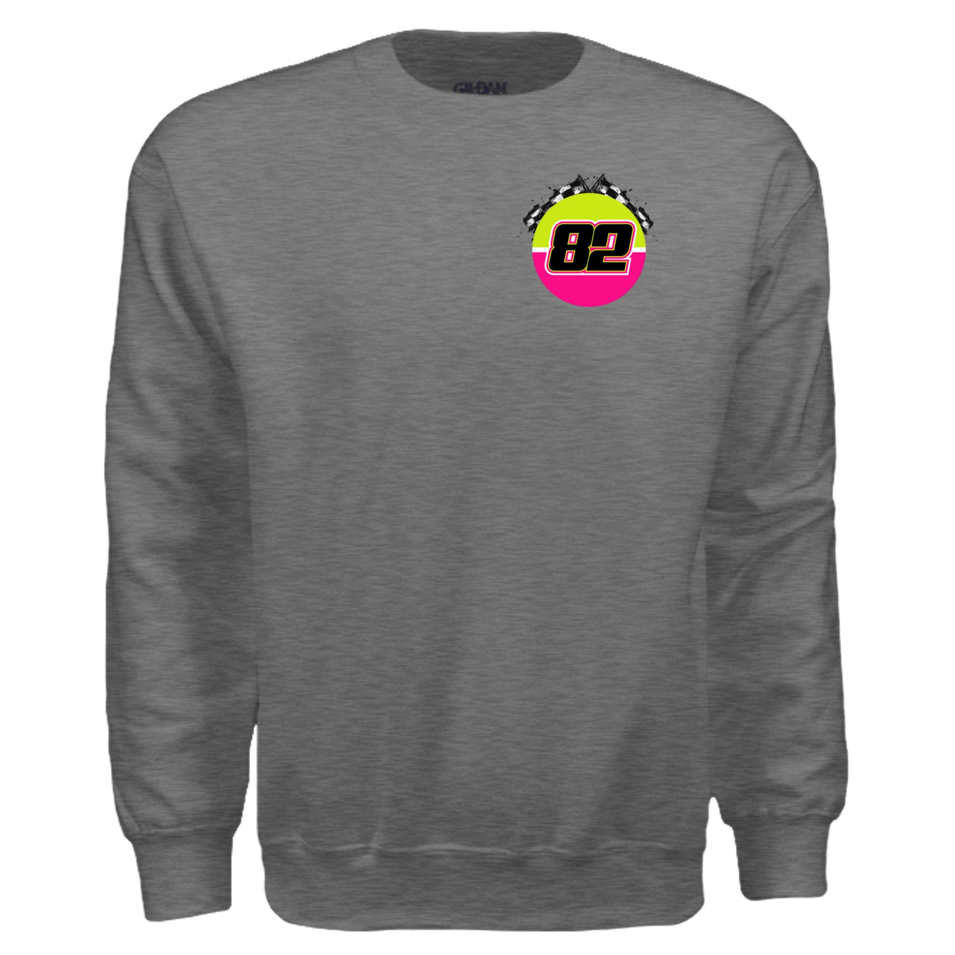 GRAPHITE HEATHER - G180 - FRONT