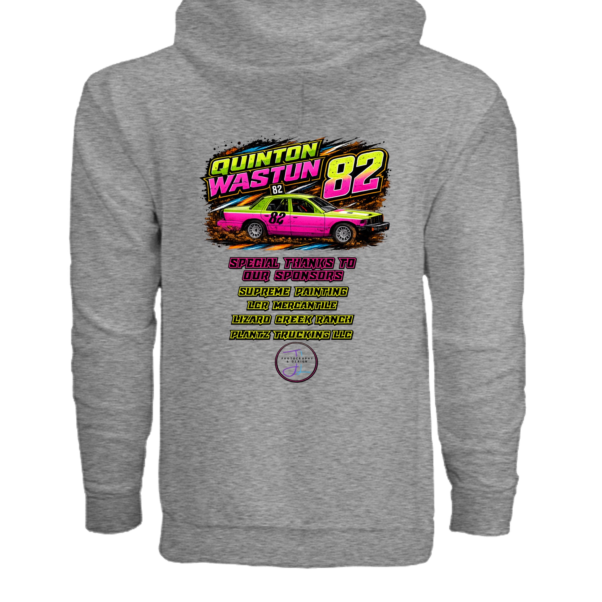 GRAPHITE HEATHER - G186 - BACK