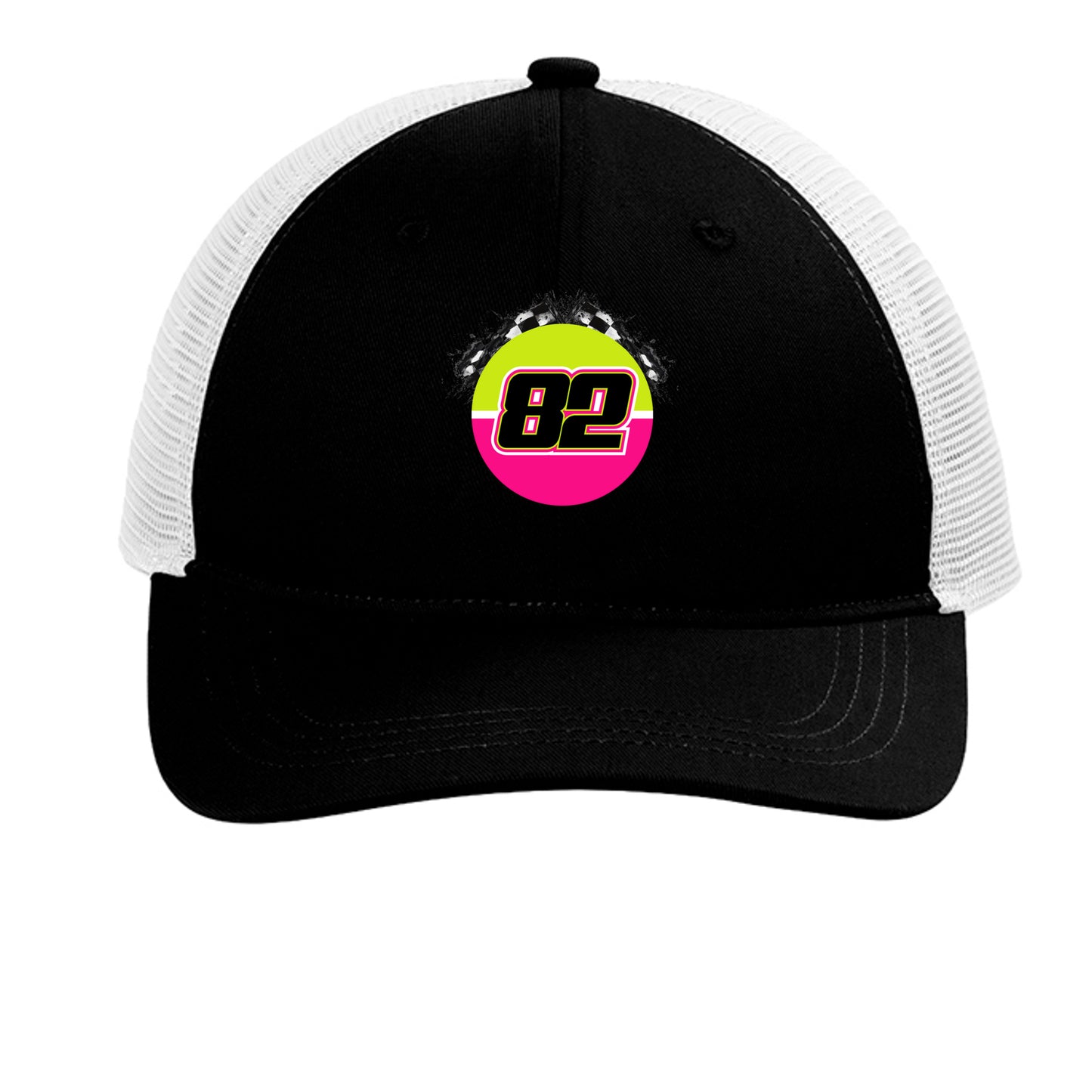 Black/ White - C409 - FRONT