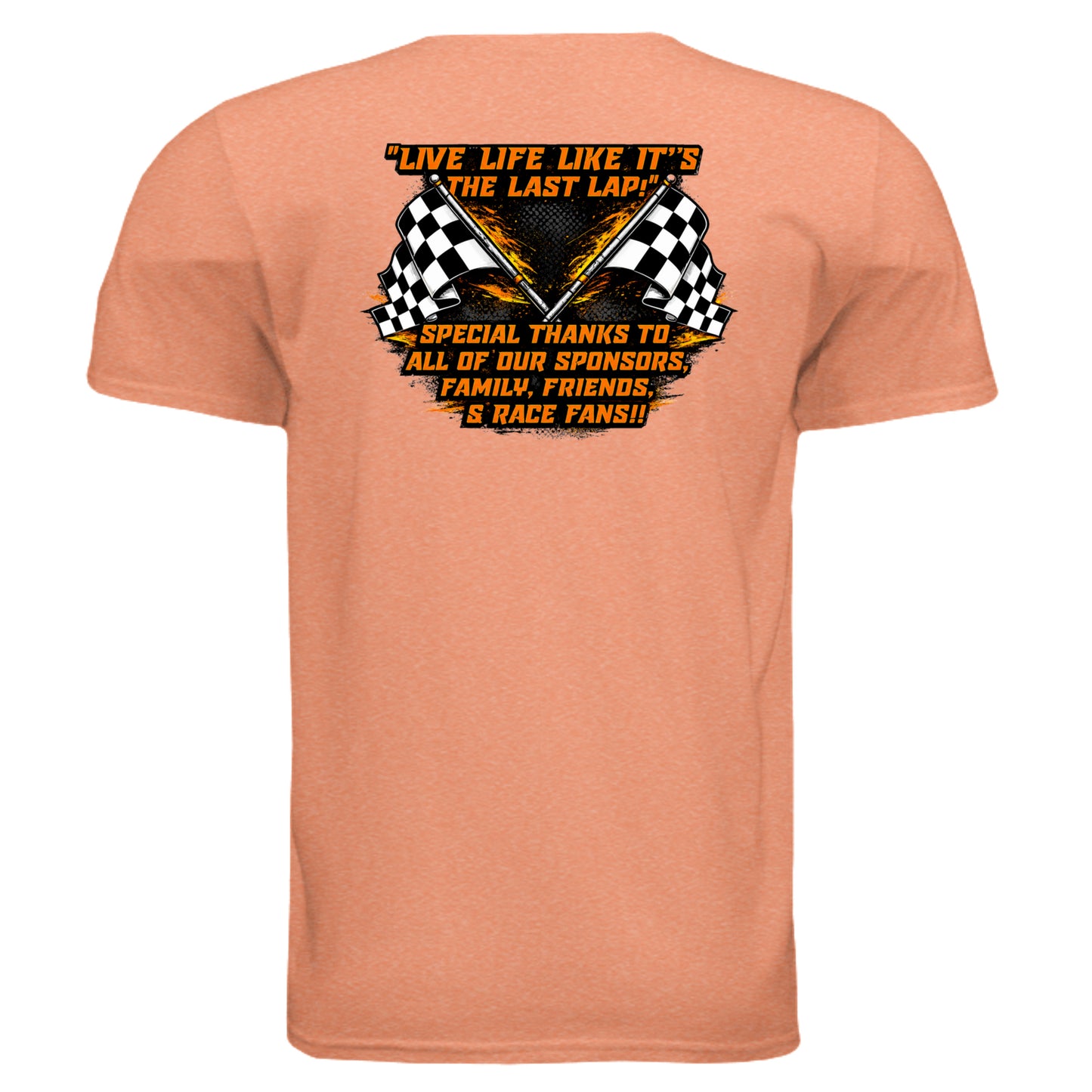 HEATHER ORANGE - G640 - BACK