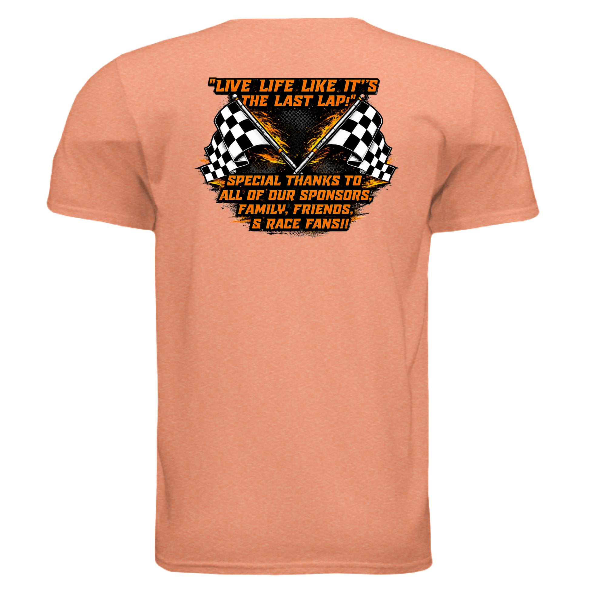 HEATHER ORANGE - G640 - BACK
